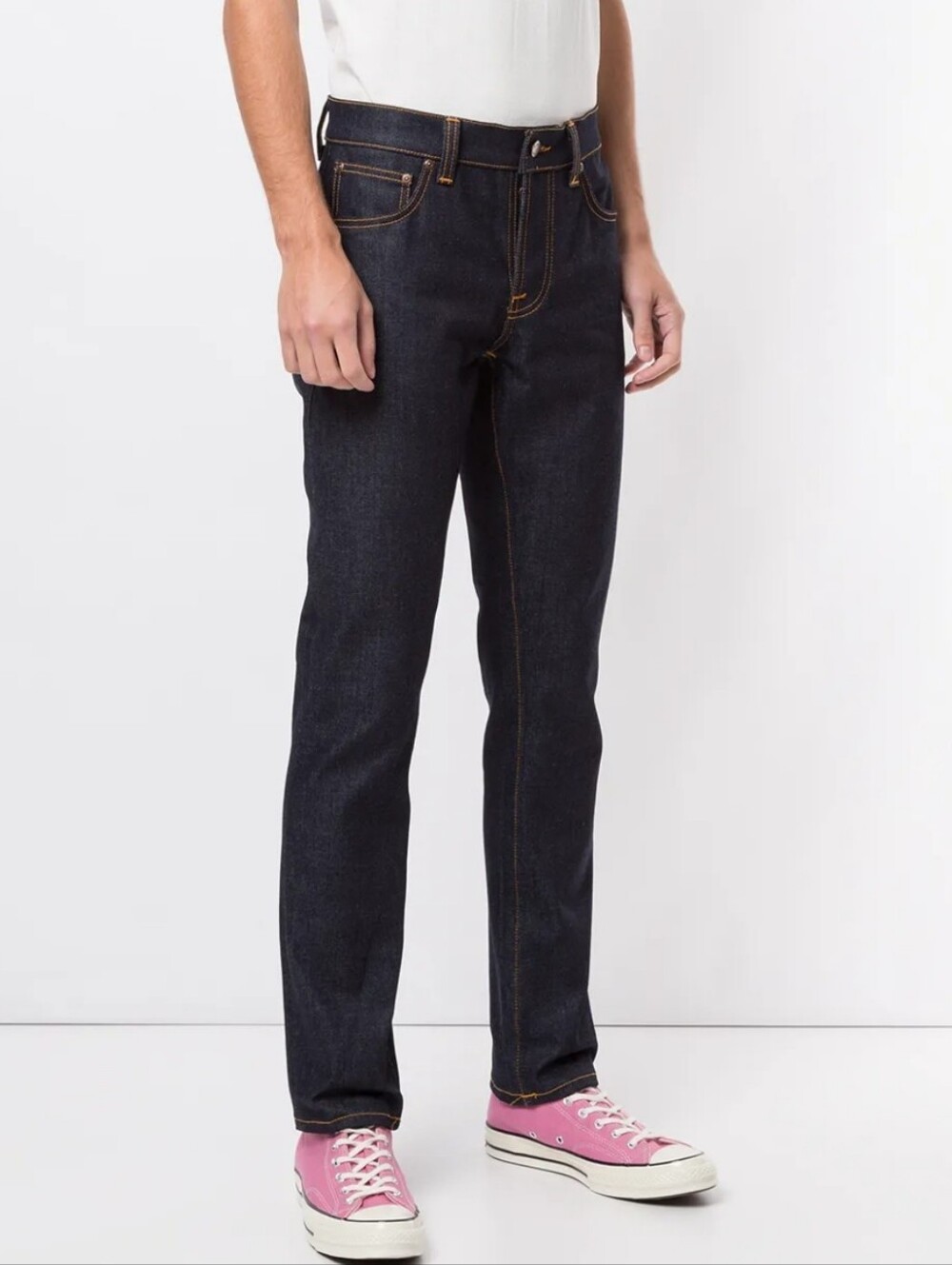 Nudie Jeans Grim.Tim Dark Navy Jeans 34 X32.5
